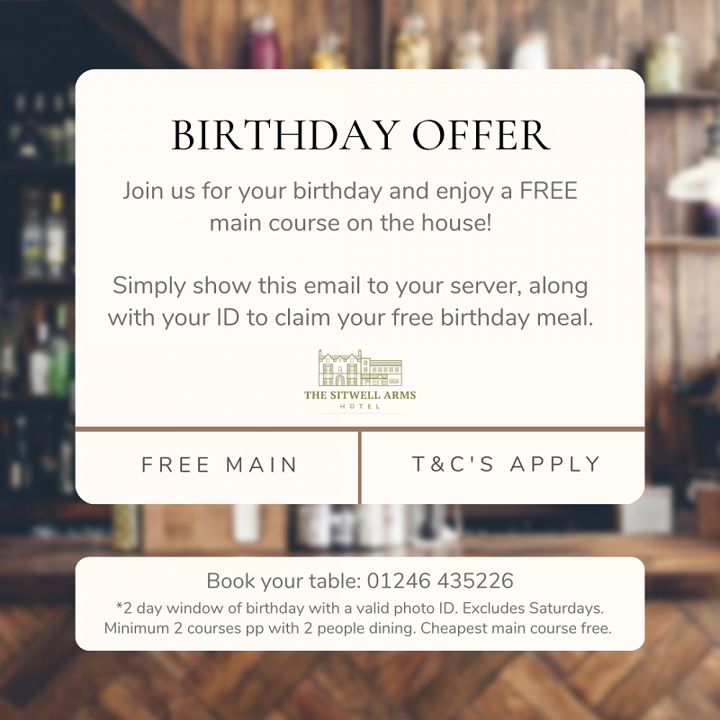 Birthday Offer